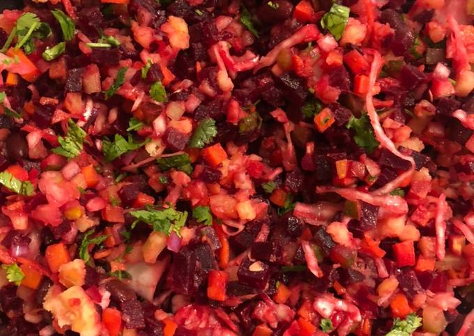 Steps to Make Speedy Russian Beetroot Salad