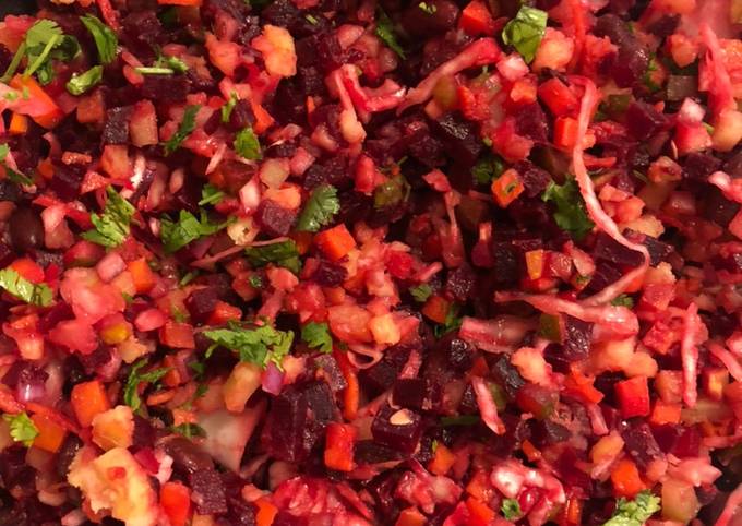 Recipe of Award-winning Russian Beetroot Salad