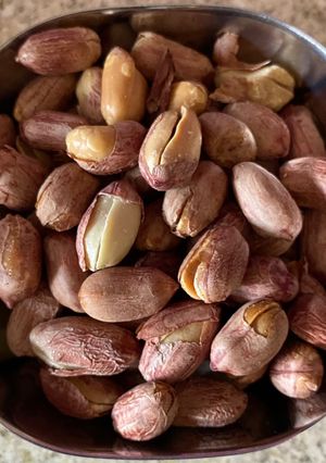 A picture of Roasted peanuts /Karanga.