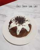 Choco cheese lava cake