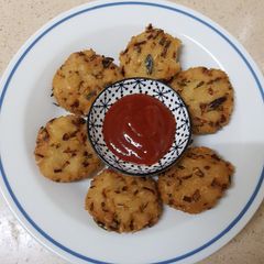 A picture of Quick Poha vada.