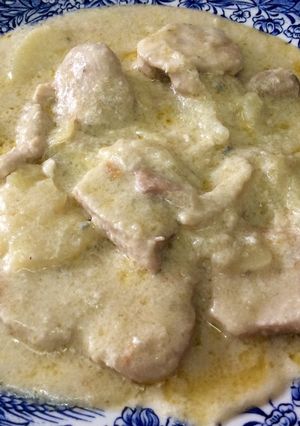 Una foto de Solomillos de pollo al roque 🍗🧀