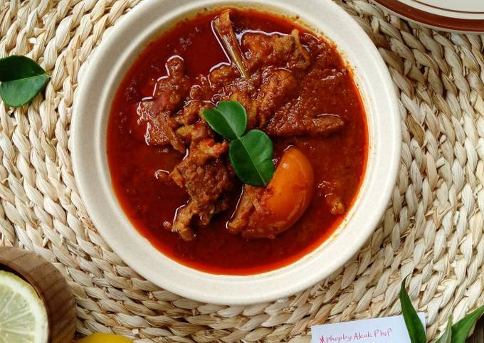 Resipi Asam Pedas Daging Oleh Akak Phop Cookpad