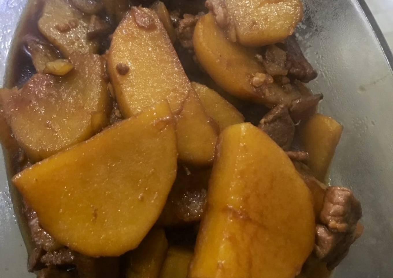 Babi Kentang Kecap