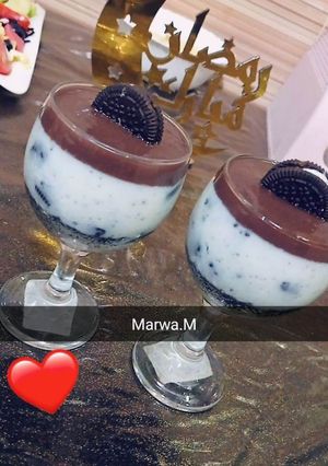 صورة لوصفة تحلية الاوريو🍫