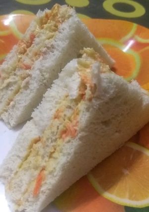 A picture of Mayo Veg sandwich.
