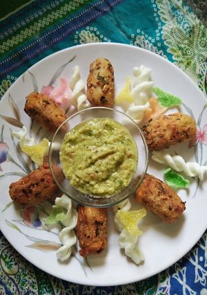 A picture of Falahari kabab.
