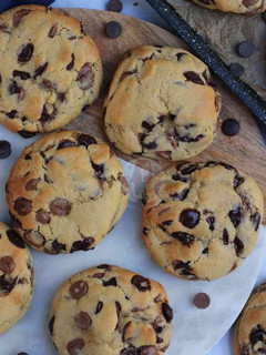 Una foto de Cookies con chips de chocolate