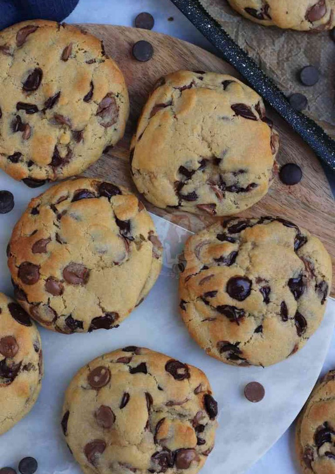 Una foto de Cookies con chips de chocolate