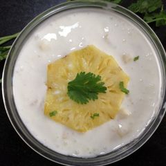 Pineapple raita A picture of Pineapple raita.