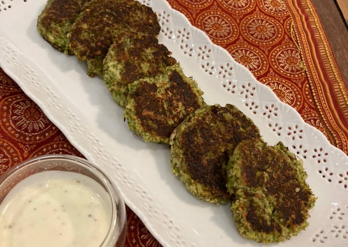 Hamburguesas de brócoli Thermomix