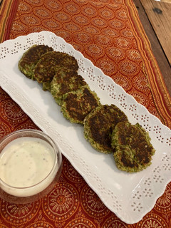 Una foto de Hamburguesas de brócoli Thermomix