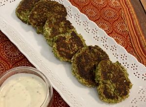 Una foto de Hamburguesas de brócoli Thermomix