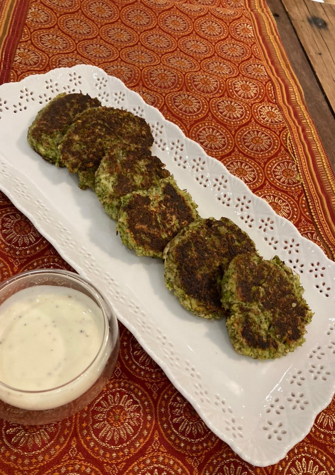 Una foto de Hamburguesas de brócoli Thermomix
