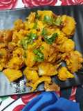 Potato cauliflower veg