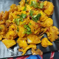 A picture of Potato cauliflower veg.