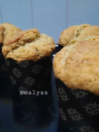 Cara Gampang Membikin Resep  Banana Muffin yang Enak, Sempurna