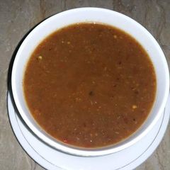 A picture of Imli ki khati methi chutney.