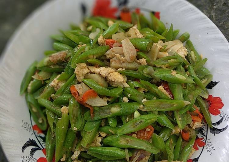 Tumis Buncis telor
