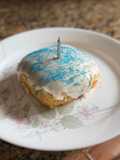Single serving vanilla cake