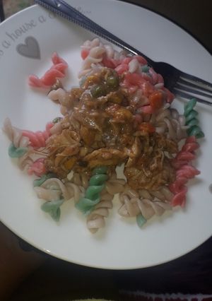 A picture of Lazy macaroni meal.