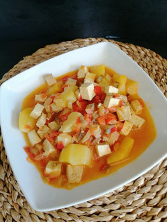 Una foto de Guiso de tofu