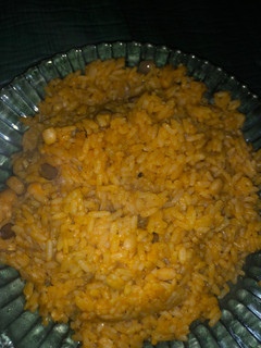 A picture of My Local palm rice and beans concentrate 😁.