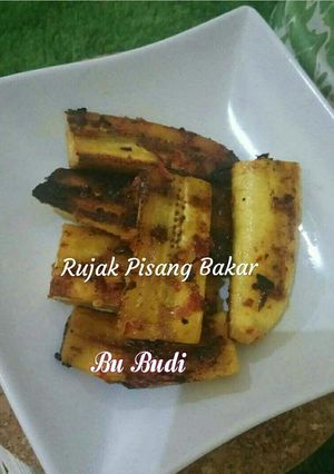 Foto resep Rujak Pisang Bakar