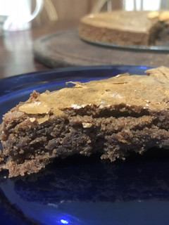 Una foto de Brownie fácil y Vegano!