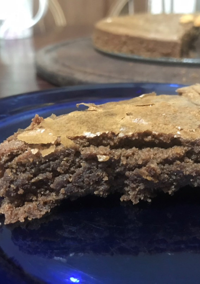 Una foto de Brownie fácil y Vegano!