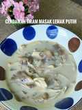 Cendawan Tiram Masak Lemak Putih