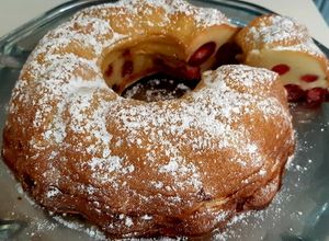 Une photo de Clafoutis aux cerises et au Kirsch