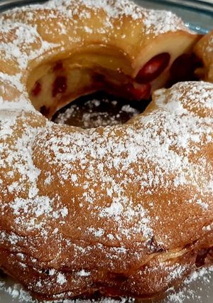 Une photo de Clafoutis aux cerises et au Kirsch