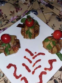 عکسی از دستور بقچه بادمجان 😉