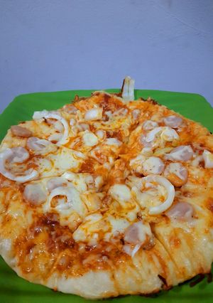 Foto resep Pizza Teflon Pemula anti GAGAL