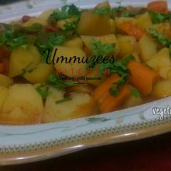 A picture of Vegetable Curry.