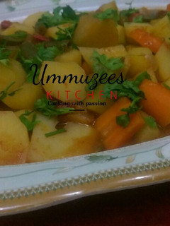 A picture of Vegetable Curry.