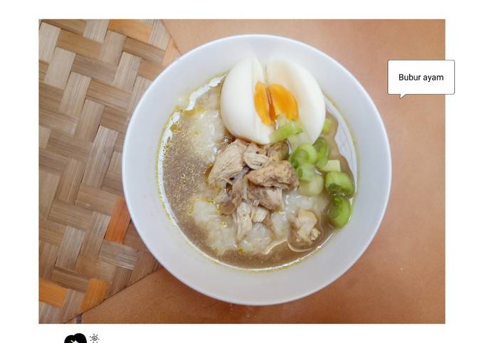 Bubur Ayam Rice Cooker - cookandrecipe.com