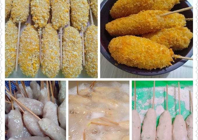 Resep (Salin dari) Sempol Ayam Crispy versi ekonomis untuk jualan Anti Gagal