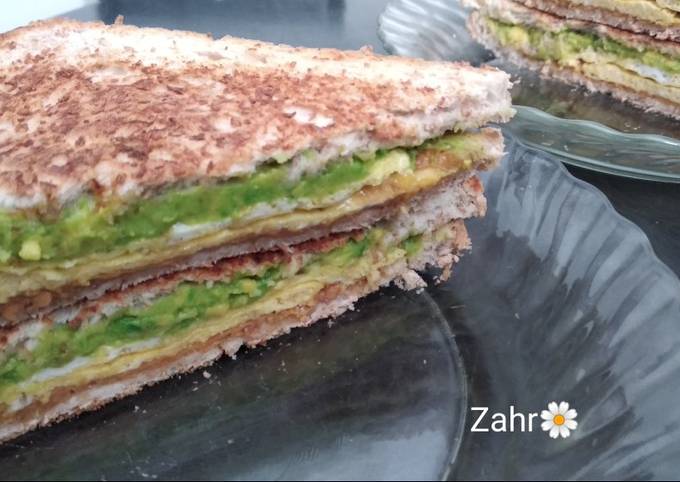 Sandwich Roti Tawar Alpukat