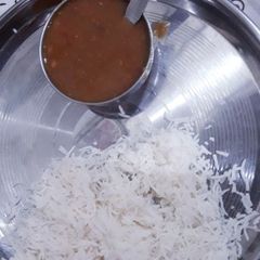 A picture of Rajma chawal.