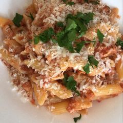 Tuna pasta A picture of Tuna pasta.