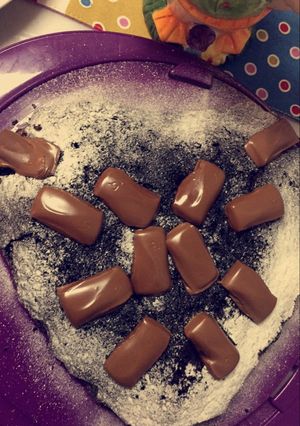 صورة لوصفة كيك شوكلت بالجالكسي