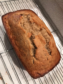 A picture of THE BEST Banana Nut Bread!.