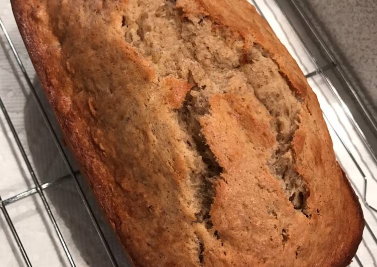 Simple Way to Prepare Super Quick Homemade THE BEST Banana Nut Bread!