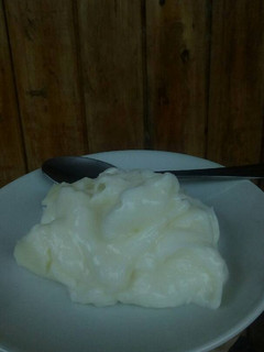 Una foto de Flan de maicena