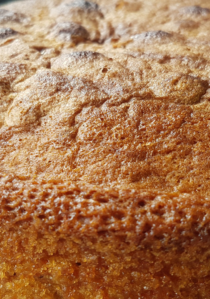 Una foto de Bizcocho de zanahoria con nueces