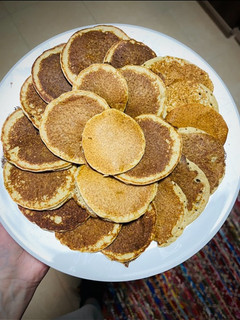 صورة لوصفة بان كيك بالشوفان والموز