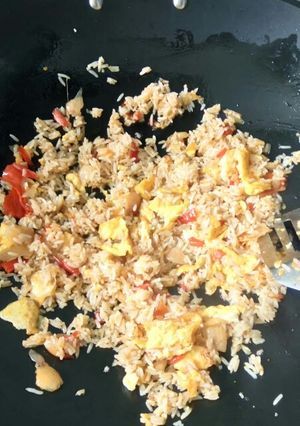 Foto resep Nasi goreng pedas