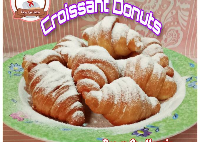 Resep Croissant Donuts alias Donat Gulung 1 Telur Mantul oleh Dapur Om Hansie - Cookpad